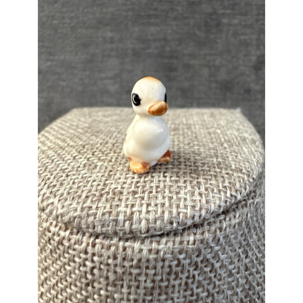 Vintage Hagen Renaker Miniature‎ White Duck Figurine